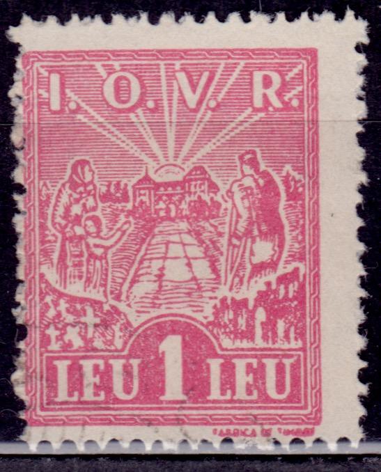 Romania, 1948, Revenue - Hope, 1L, sc#RA35, used