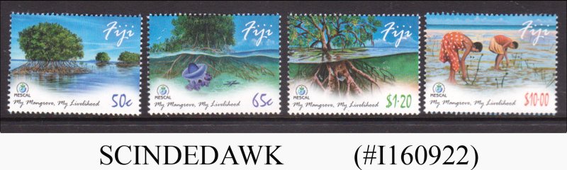 FIJI - 2013 MANGROVE / TREES - 4V - MINT NH