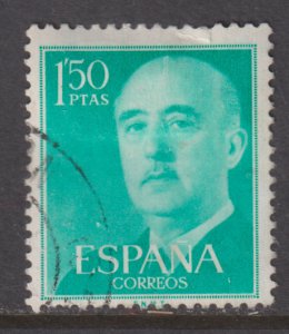 Spain 827 General Francisco Franco 1956