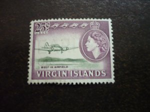 Stamps-British Virgin Islands-Scott#154 - Used Part Set of 1 Stamp