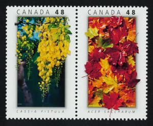 Canada 2001a MNH Flowers, Trees