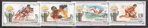 Penrhyn Island - 1992 Summer Sports, Barcelona - 4 Stamp Set - Scott #401-4