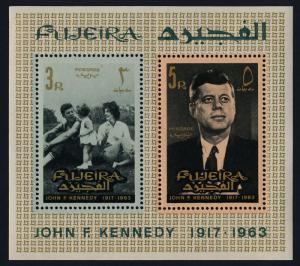 Fujeira MIBK 1A,B MNH John F. Kennedy