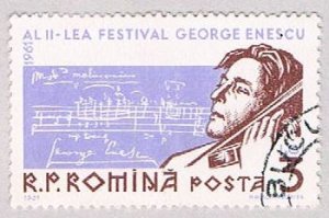 Romania 1435 Used Enescu 1961 (BP46109)