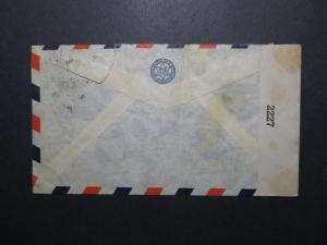 Mexico 1942 Ritz Hotel Censor Cover to USA / Light Fold - Z12010