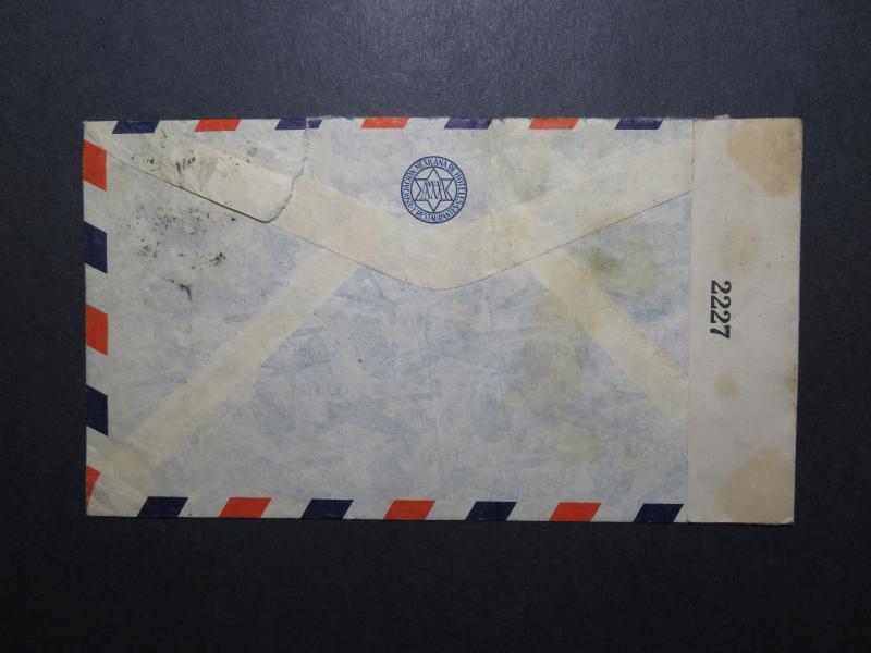 Mexico 1942 Ritz Hotel Censor Cover to USA / Light Fold - Z12010