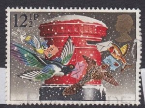 G.B. 1983 Christmas -  Christmas Post - 12 1/2p used