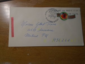 Canada  #  1601  St Valentin  96   Envelope