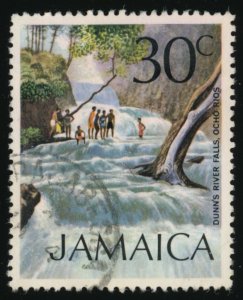 JAMAICA Sc 354 VF/USED - 1972 30¢ - Dunn's River Falls