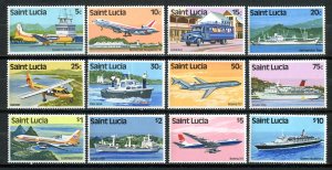 1980 St Lucia Sc.# 504/15 mnh** cv $16 ( 9716 BCXX )