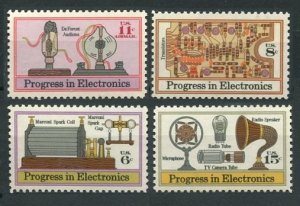 1973 United States USA 1113-1116 History of Electronics / Marconi