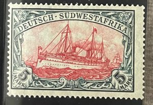 Germany South West Africa 1906 SC34a LH