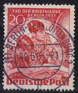 GERMANY BERLIN [1951] MiNr 0081 ( O/used ) [01]