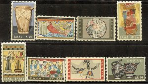 Greece # 708-15, mint Hinge.