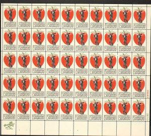 US #1317 Mint Sheet Johnny Appleseed 