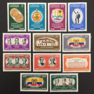 Colombia 1960 #719-c385(12), Colombia's Independence, MNH.