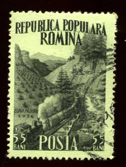 Romania #1097 Logging Train