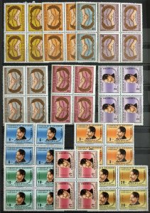 EL SALVADOR Soccer Children ICY Blocks MNH (88 Stamps)(LA69