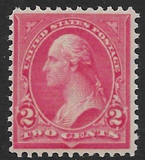 US 267  1895   2 cent  fine mint  nh