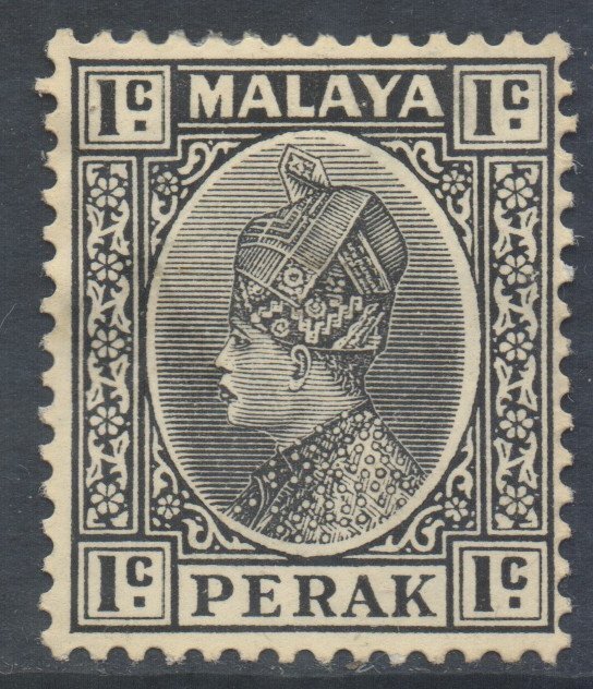 Malaya Perak Scott 69 - SG88, 1935 Sultan 1c MH*