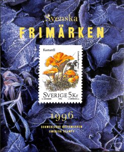 Sweden, complete folder with MNH stamps, year set 1996