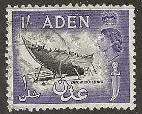 Aden 55A, used 1955 (A51)