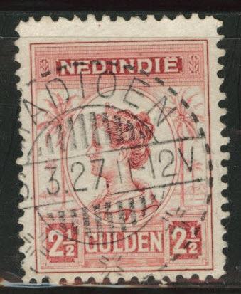 Netherlands Indies  Scott 136 used  from 1912-20 set