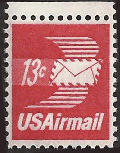 # C79 MINT NEVER HINGED WINGED LETTER