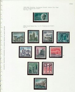 SPAIN 1963/64 MNH Art Arms Ships on 13 Pages(Bat643