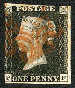 Penny Black (PF) Red Cross