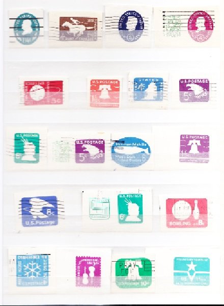 US Assortment of 66 Different Cut Squares