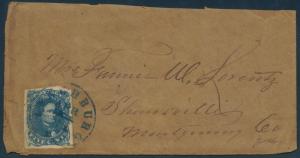 CSA #4 ON COVER WITH LONG DULL LETTER BQ9724