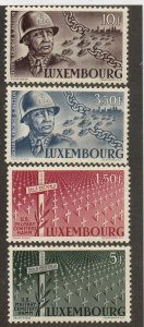 Luxembourg 242-245 Set Mint never hinged