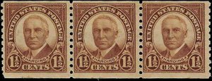 686 Mint,OG,NH... SCV $8.35... Pair and a Single, or Strip of 3