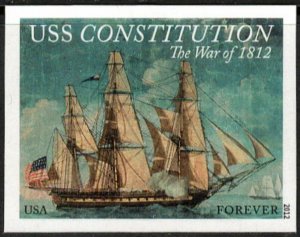 USA Sc. 4703a (45c) U.S.S. Constitution 2012 MNH NO DIE CUTS