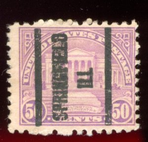 US Scott 701 Precancel Springfield, ILL