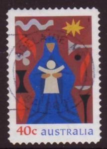 Australia 1999 Sc#1797, SG#1920 40c Madonna and Child USED.