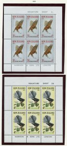 NEW ZEALAND 1961/66  SELECTION  ON PAGES MINT NH SCOTT $198.00