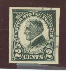 United States #611 Used Single