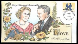 #3976 Lovebirds Collins FDC