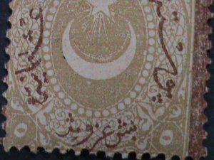 ​TURKEY-OTTOMAN-EMPIRE 1874 SC#38 148YEARS OLD RARE SURCHARGE MNH STAMP-VF