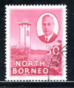 North Borneo  #254 Used VF,  CV $4.75 ....   4450115