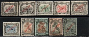 Nyassa Sc #51-60 Mint Hinged