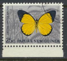 Papua New Guinea SG 89  SC# 217  Used - Butterflies see details