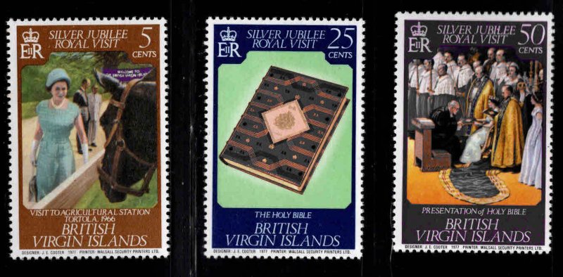 British Virgin Islands  Scott 324-326 MNH** Royal Visit stamp set