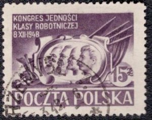 Poland 446 1948 Used