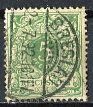 Germany; 1889: Sc. # 47:   Used Single Stamp +