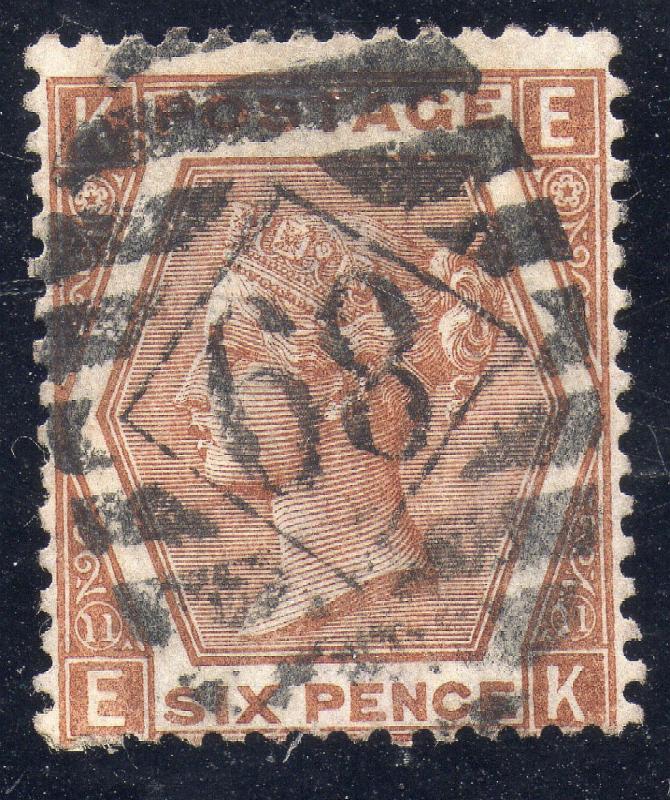 Great Britain  Sc #59 Plate 11 