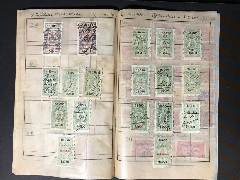 Portugal Revenue Stamps 1861-1914 (1000 Stamps)