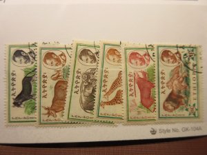 ETHIOPIA Scott 369-374 USED Lot4 Cat $3.40 